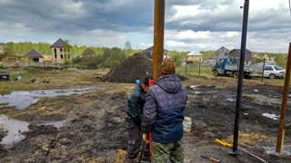 Заказать монтаж винтовых свай в Светлоград - цена под ключ с доставкой от 1829 шт
